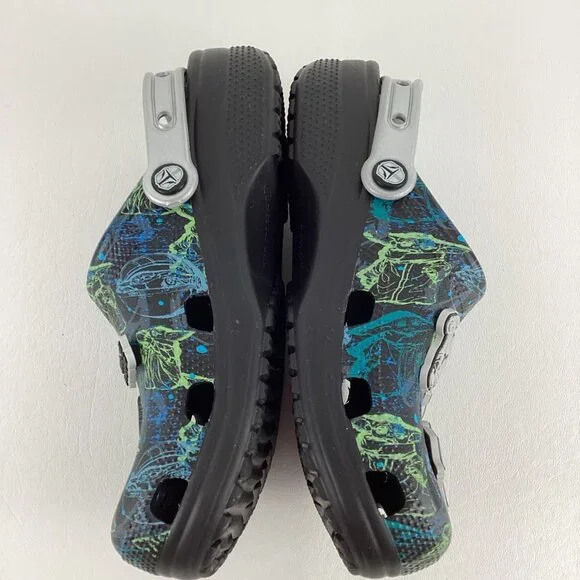 Crocs Star Wars Mandalorian Jibbitz Men Sz 6 Women 8 Unisex Slip On Sandal Shoe - Picture 5 of 10